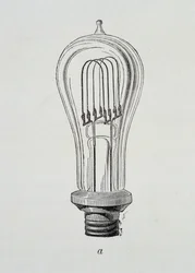 Edison Lampe - in „Die neuen Eroberungen der Wissenschaft“ von Figutree