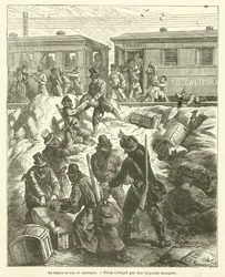 Die Pazifik-Eisenbahn (Stich)