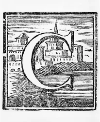 Buchstabe C, in der Encyclopédie, 1. Ausgabe, 1752