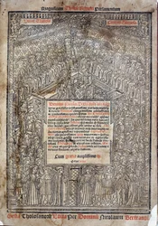 Lit de Justice im Parlament von Toulouse in „De Tholosanorum Gestis“, Nicolas Bertrand, Toulouse
