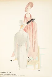 Longchamp, aus einer Sammlung von Modeplatten