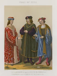 Herren von Ludwig XII. und Herren aus der Zeit von Karl VIII.