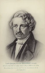 Louis Daguerre, französischer Fotopionier