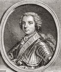 Louis, Dauphin von Frankreich, 1729-1765. Einziger überlebender Sohn von König Ludwig XV. Aus Les Heures Libres, veröffentlicht 1908.