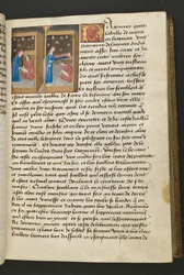 Seite aus Cent Nouvelles Nouvelles, ca. 1461-62