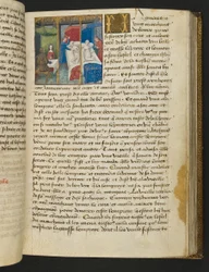 Seite aus Cent Nouvelles Nouvelles, ca. 1461-62