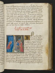 Seite aus Cent Nouvelles Nouvelles, ca. 1461-62