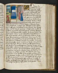 Seite aus Cent Nouvelles Nouvelles, ca. 1461-62
