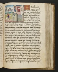 Seite aus Cent Nouvelles Nouvelles, c.1461-62