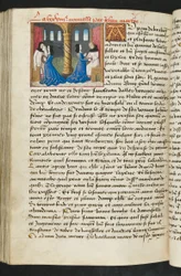Seite aus Cent Nouvelles Nouvelles, c.1461-62