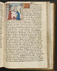 Seite aus Cent Nouvelles Nouvelles, c.1461-62
