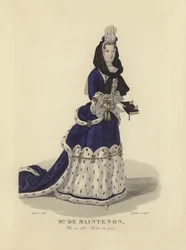 Madame de Maintenon, Mätresse von König Ludwig XIV. von Frankreich