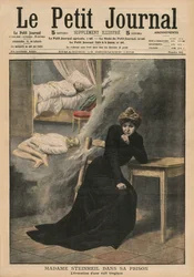 Marguerite Steinheil im Gefängnis, Titelillustration aus 