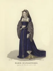Maria von England, dritte Ehefrau von König Ludwig XII. von Frankreich