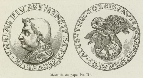 Medaille von Papst Pius II.