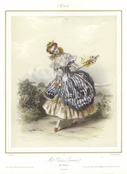 Melle Pauline Leroux in Pas Villageois de l