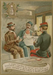 Menthe de Ricqles, Handelskarte