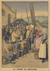 Elend in der Bretagne