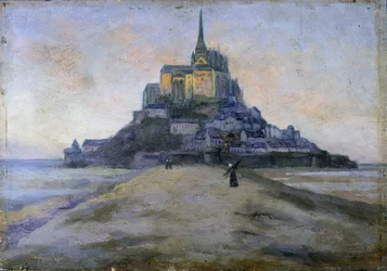 Mont Saint-Michel und der Durchgang