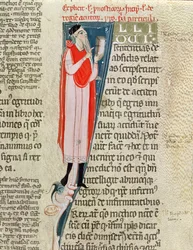 Ein Arzt lehrt, aus Aphorismen von Hippokrates mit einem Kommentar von Claudius Galenus