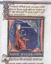 Ms 3469 Illumination aus der Physik von Aristoteles (384-322 v. Chr.)