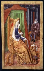 Eine edle Frau, aus Ovids Episteln, 1496-1502