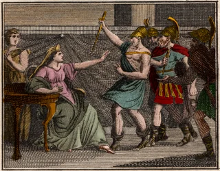 Mord an Olympias (Mutter von Alexander dem Großen)