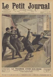 Mord an einem hochrangigen Pariser Polizeibeamten durch einen Anarchisten in Ivry-sur-Seine