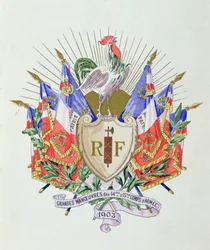 Nationales Symbol der Französischen Republik, 1903