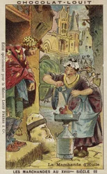 Ölverkäufer, 18. Jahrhundert