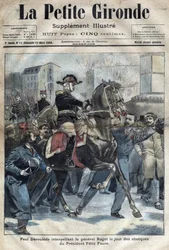 Am Tag der Beerdigung von Felix Faure versuchte Paul Deroulede, General Roget gegen die Regierung zu mobilisieren, am 23. Februar.