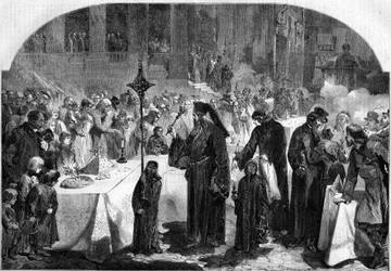 Orthodoxer Ritus - Ostern - Russland.