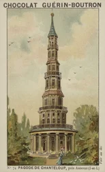 Pagode von Chanteloup bei Amboise, Indre-et-Loire