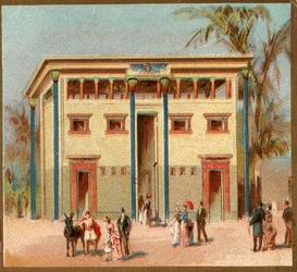 Paris. Weltausstellung 1889: Ägyptisches Haus