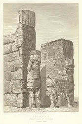 Persepolis, Propyläen des Xerxes, Gegenwärtiger Zustand
