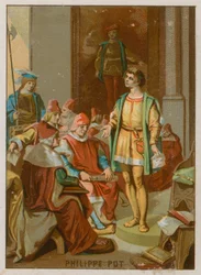 Philippe Pot bei der Versammlung der Generalstände in Tours