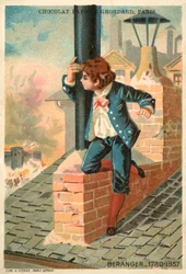 Pierre-Jean de Beranger, französischer Dichter und Liedermacher