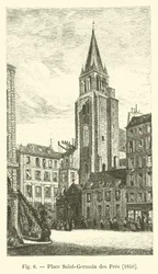 Place Saint-Germain des Prés, 1850