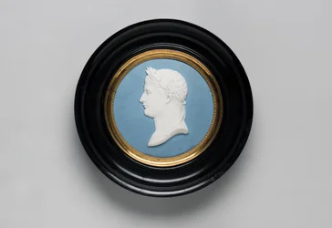 Plakette, ca. 1790 (Hartporzellan)