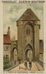 Tor von Bourgogne in Moret, Seine-et-Marne