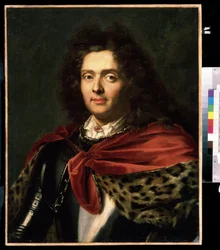 Porträt eines französischen Aristokraten des 18. Jahrhunderts