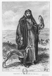 Porträt von A. Blunt (Stich)