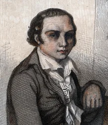 Porträt von Andre Marie Chenier (1762-1794), französischer Dichter