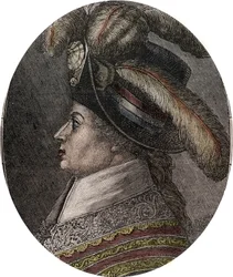 Porträt von Barthelemy Francois Marie (Marquis) (1747-1830) - Gravur in „Nouvelle Nationale Encyclopedie“ von Maurice La Charest - 1870
