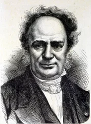 Porträt von Charles Frederic Kuhlmann (1803 - 1881) - im „Album der Wissenschaft; berühmte Gelehrte; Große Entdeckungen“ 1896.