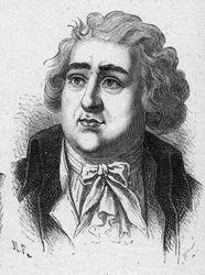 Porträt von Charles James Fox (1749-1806), britischer Staatsmann. Gravur von 1889. Private Sammlung.