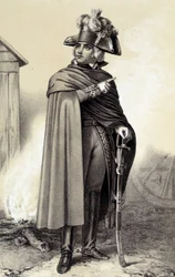 Porträt von Charles Pichegru, französischer General (1761-1804). In „Galerie historique de la Revolution française“ von Albert Morin