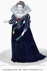Porträt von Charlotte de Montmorenci