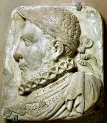 Porträt von Heinrich II. von Frankreich (Marmor)