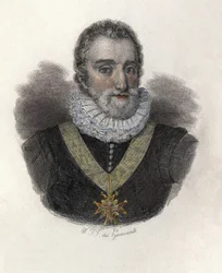 Porträt von Heinrich IV. (1553-1610), König von Frankreich (1589-1610) und Navarra (1572-1610). In „Portraits of Useful Men“